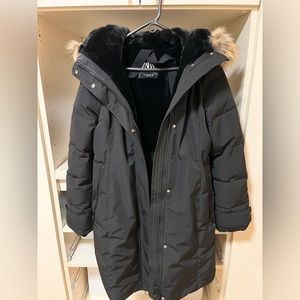 Zara winter parka, size Medium. Used few times